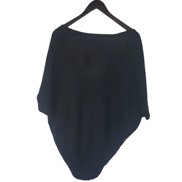 Kenzie Mohair Wool Batwing Sweater Top Womens Large Dark Academia Fall - Picture 3 of 10